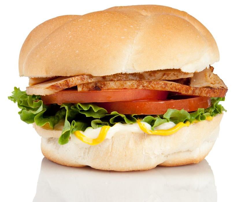 Warrens oven roasted turkey sandwich