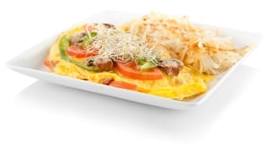 Warrens three egg omelet