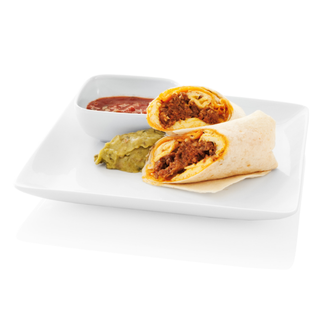 Warrens breakfast burritos.