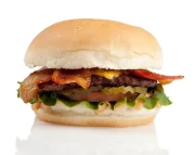 Warrens smoky bacon burger.