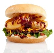 Warrens crunchy bbq burger.