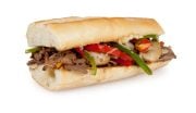Warrens chopped steak philly sandwich