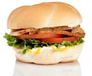 Warrens oven roasted turkey sandwich.