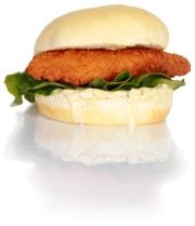 Warrens premium fish sandwich.