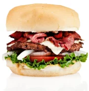 Warrens pastrami burger.