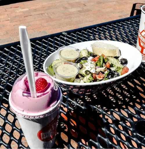 A fresh spinach and feta breakfast item from Warren’s Restaurant, perfect for guests looking for a lighter, savory morning meal in Ogden, Kaysville, Roy, and surrounding Utah communities.