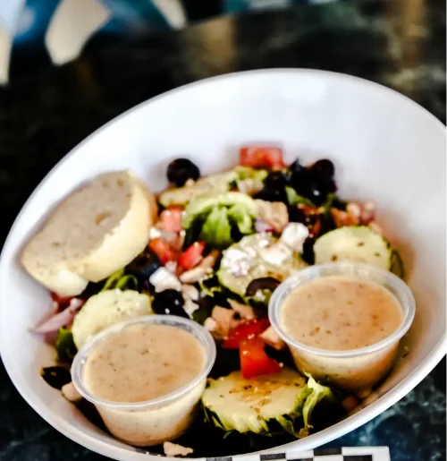 A fresh spinach and feta breakfast item from Warren’s Restaurant, perfect for guests looking for a lighter, savory morning meal in Ogden, Kaysville, Roy, and surrounding Utah communities.