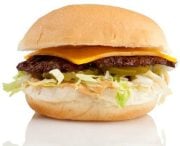 Warrens little w burger.